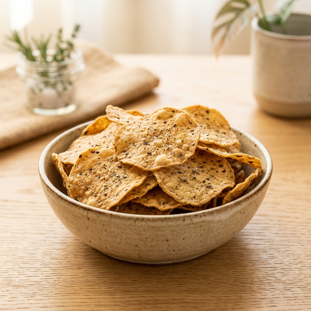 Chips de Lentilles aux Grillons
