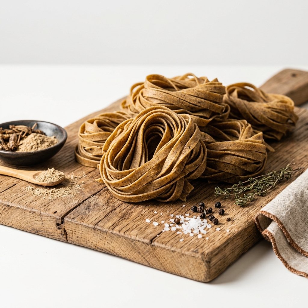 Pâtes Artisanales aux Insectes